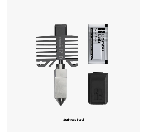 0.2mm Hotend with Nozzle X1/P1 Series