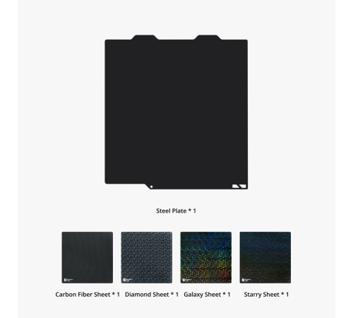 Bambu 3D Effect Sheet - A1 mini / Plate and Sheets Combo