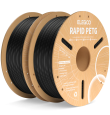 ELEGOO RAPID PETG Filament 1.75mm 2KG - Black