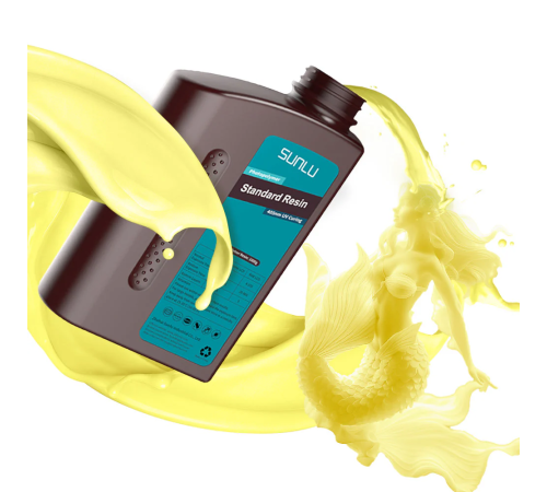 SUNLU 1000g Standard Resin Lemon Yellow