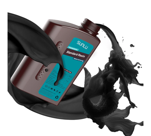 SUNLU 1000g Standard Resin Black