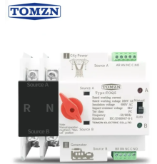 Автомат введення резерву (АВР) Tomzn TOQ5-2п/63A – однофазний