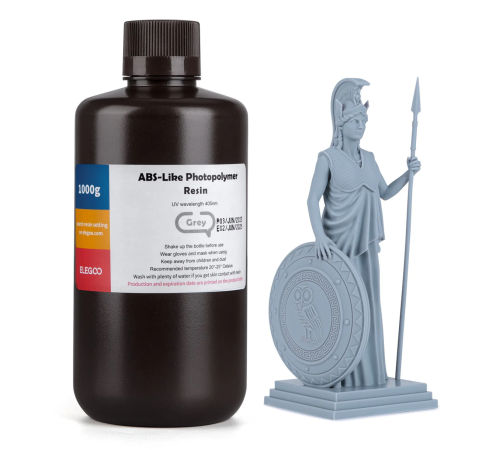 ELEGOO ABS-Like Resin Colored 1KG&2KG - 1KG / #Grey