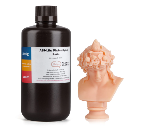 ELEGOO ABS-Like Resin Colored 1KG&2KG - 1KG / #Beige