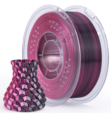 ELEGOO Silk PLA Filament 1.75mm Colored 1KG - Silk Black Red