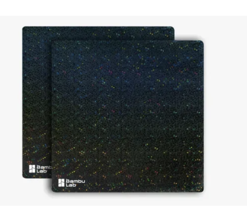 Комплект змінних наліпок Starry Sheet для 3D-принтера Bambu Lab X1/P1/A1, 2 шт