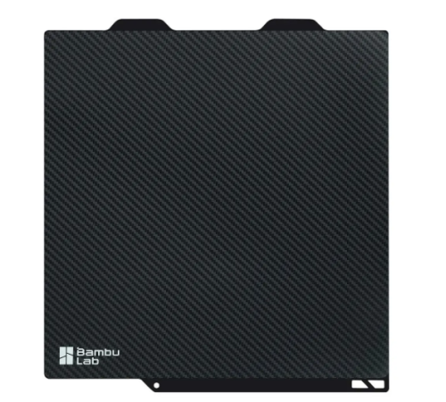 Пластина 180*180мм з двостороннім 3D Effect покриттям Bambu Lab Carbon Surface Plate для A1 mini