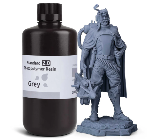 ELEGOO Standard Resin V2.0 - 1KG / #Grey